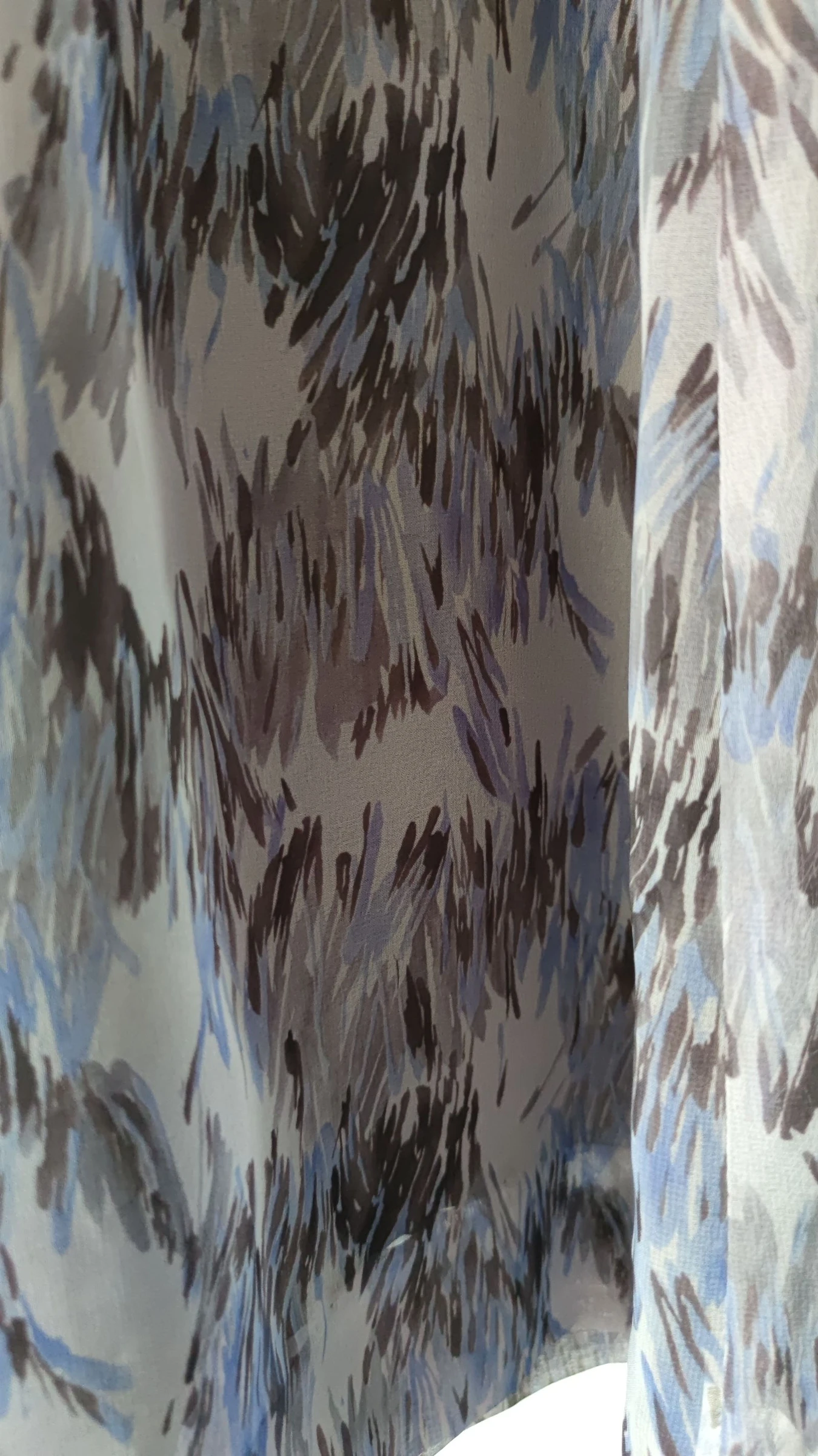 Saia MIDI de chiffon Vintage Tamanho XXL ou 44 – photo 5